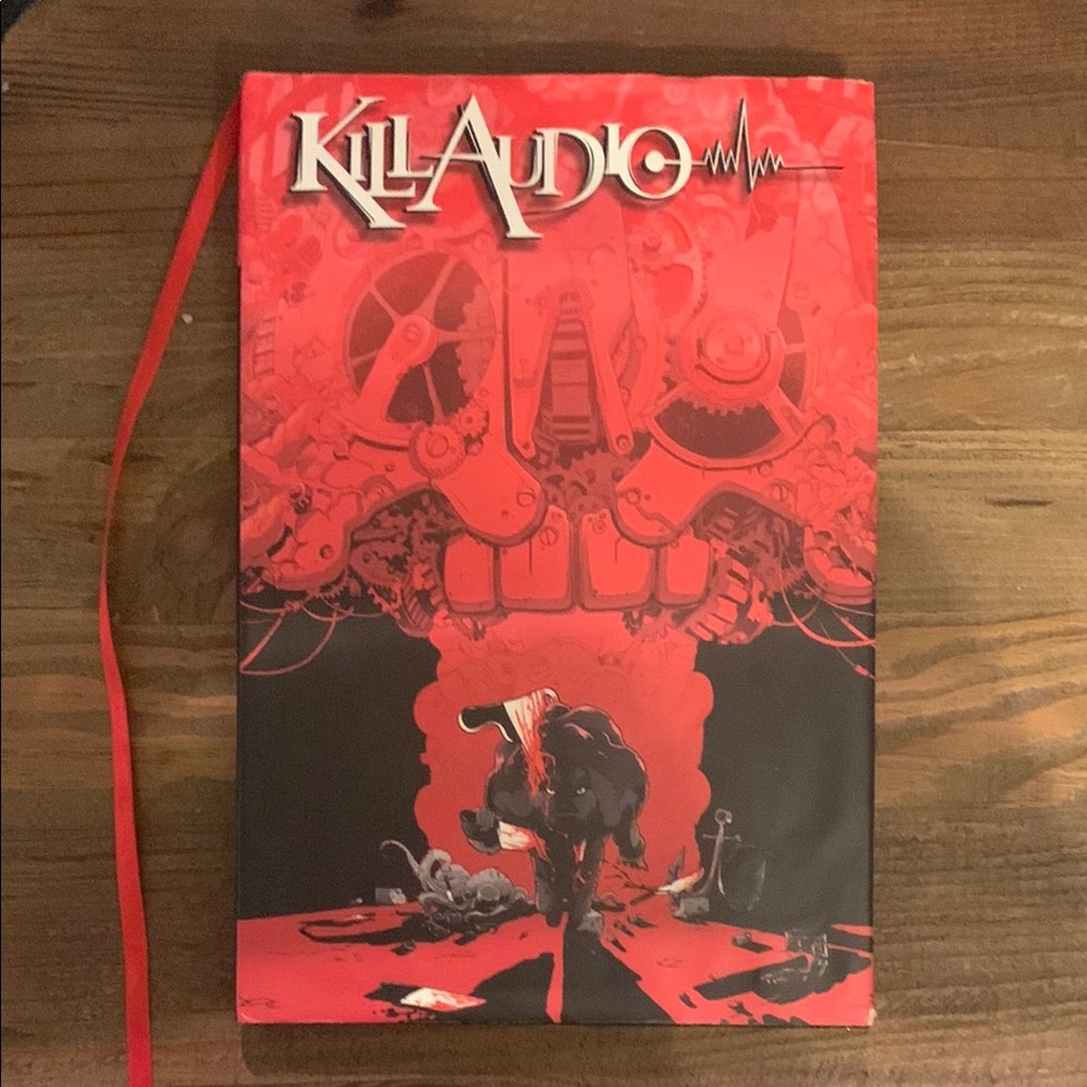KILL AUDIO By Claudio Sanchez & Chondra Echert - Hardcover Book Awesome Pictures